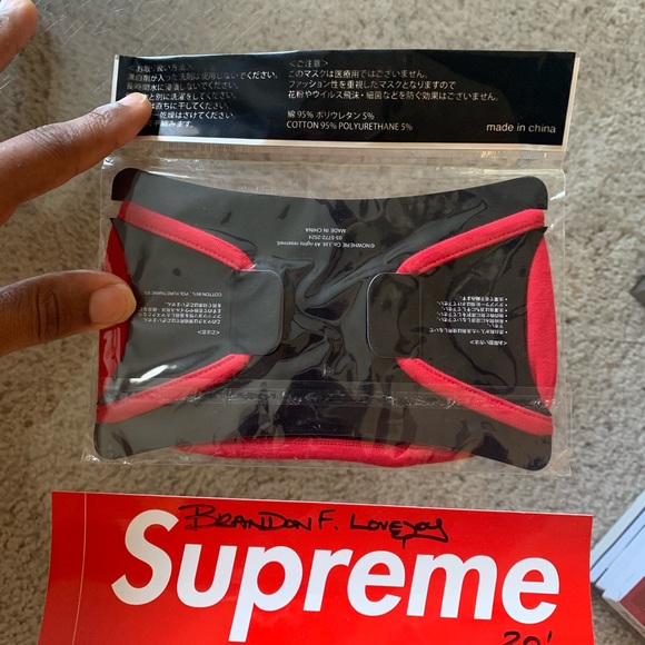 Bape Face Mask Camo Red - Picture 2 of 2